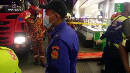 Al menos 213 heridos al colisionar dos trenes del metro de Kuala Lumpur