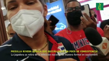 Prisilla Rivera señala que quizás faltó un poco de consistencia