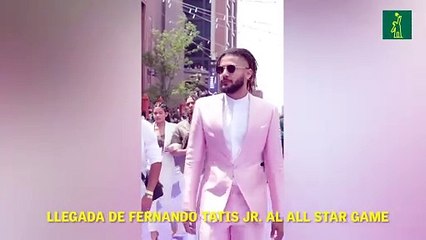 Llegada de Fernando Tatis Jr. al All Star Game
