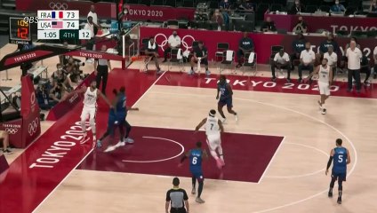 Estados Unidos cae ante Francia, su primera derrota en básquet olímpico desde 2004