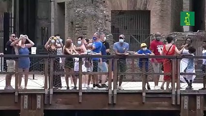 Un nuevo recorrido en el Coliseo de Roma permite conocer las entrañas del anfiteatro