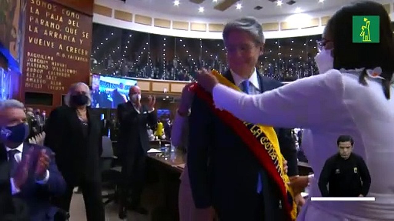 Lasso investido presidente de Ecuador por el Congreso.