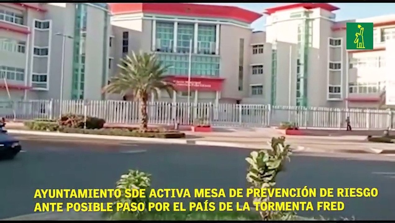 Ayuntamiento SDE activa Mesa de Prevención de Riesgo ante posible paso por el país de la tormenta Fred