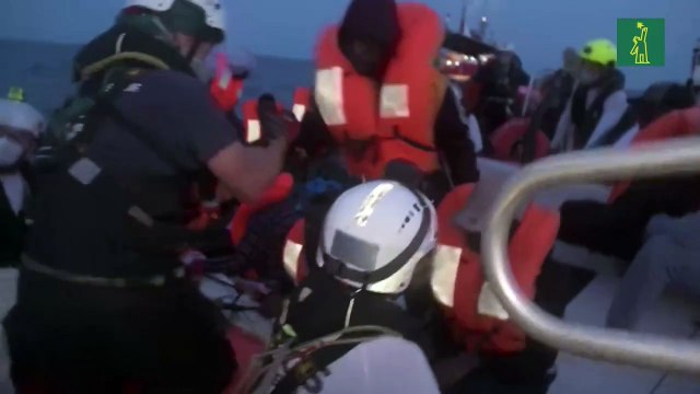 Ya son 132 los migrantes rescatados por el Ocean Viking en el Mediterráneo