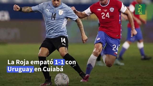 Chile a cuartos de final de la Copa América al empatar 1-1 con Uruguay