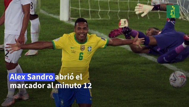 Brasil clasifica a cuartos de Copa América-2021 al golear 4-0 al debilitado Perú