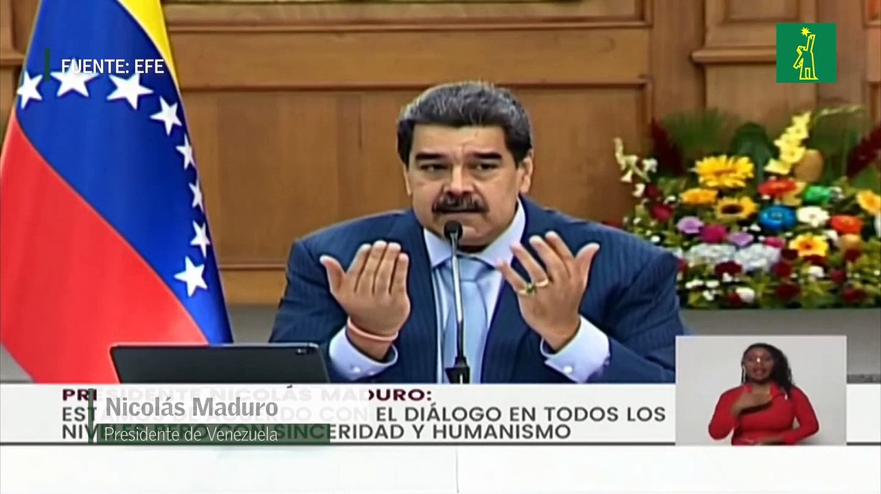 Maduro dice tener pruebas de vínculos entre bandas de Caracas y opositores