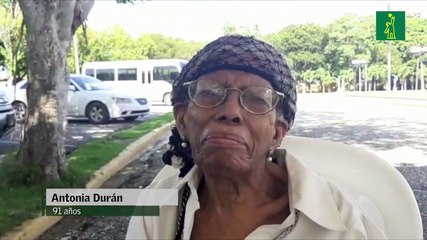 A sus casi 92 años, doña Antonia Durán llama a los dominicanos a vacunarse contra el COVID-19