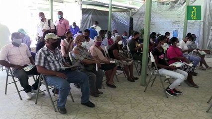 Aumenta la asistencia a los centros de vacunación en Puerto Príncipe