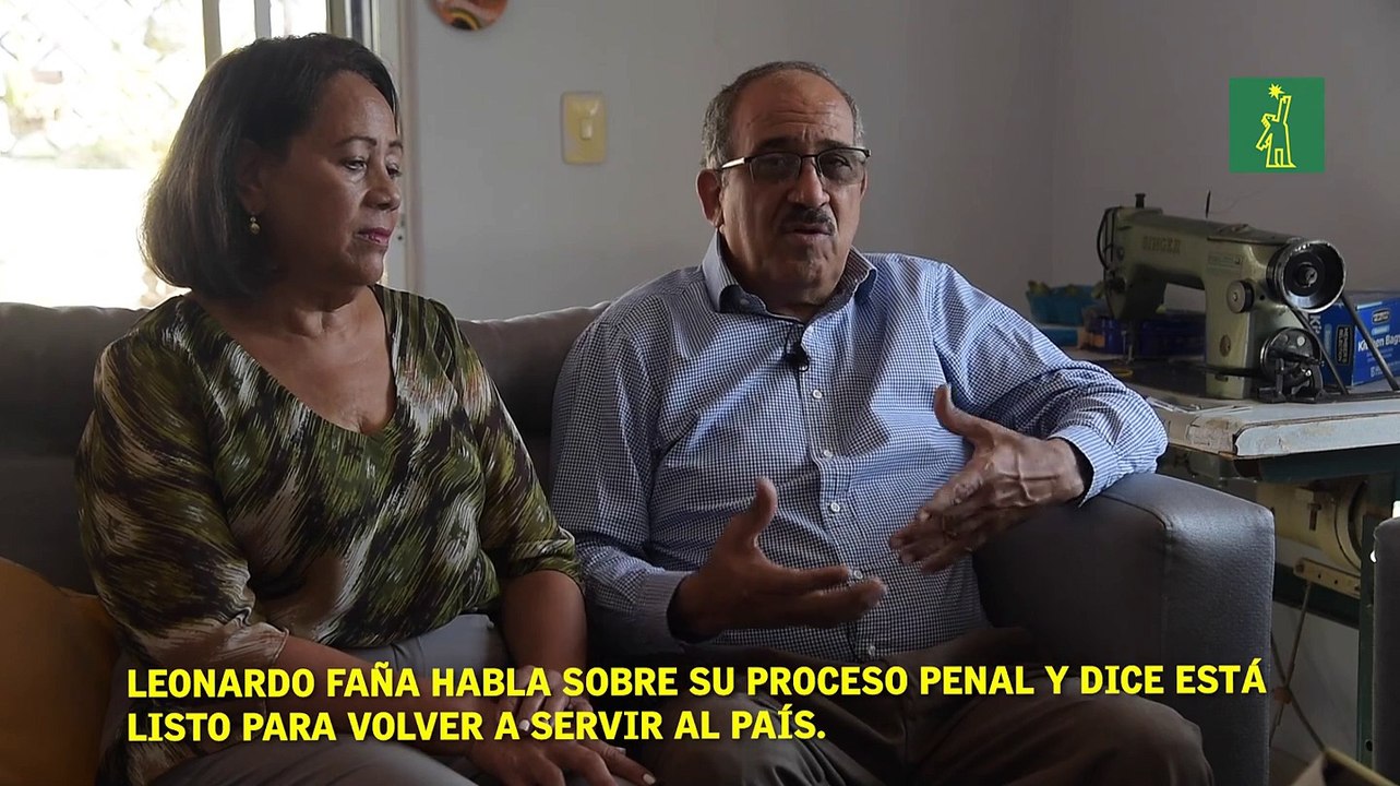 Leonardo Faña habla sobre su proceso penal y dice está listo para volver a servir al país