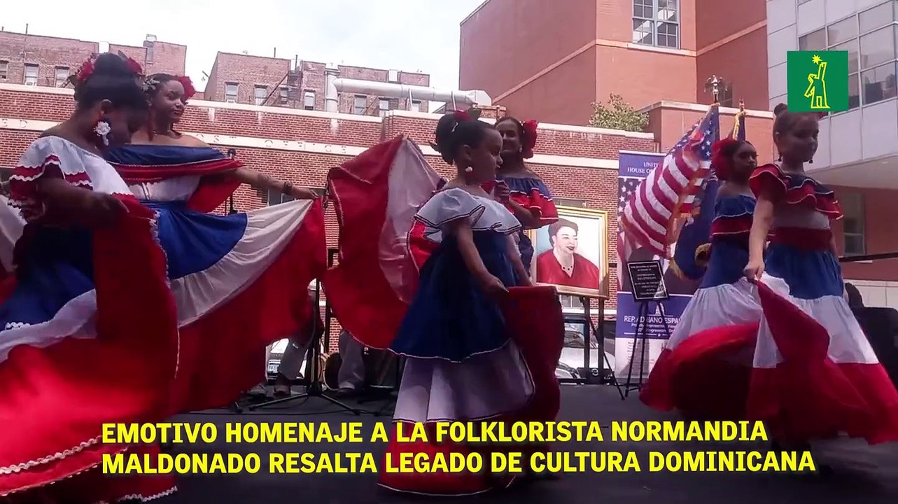 Emotivo homenaje a la folklorista Normandia Maldonado resalta legado de cultura dominicana