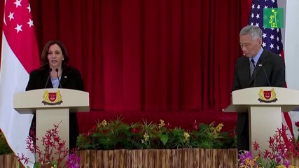Pekín ejerce intimidación en mar de China Meridional: Kamala Harris
