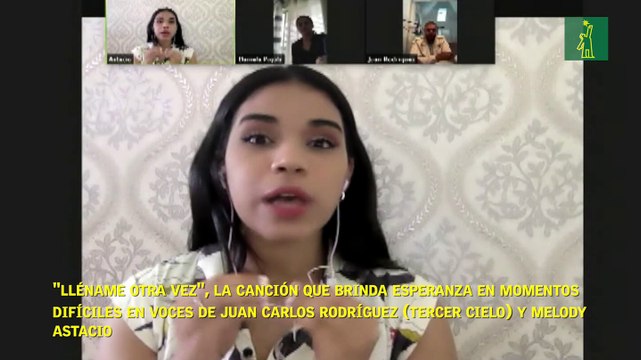 Lléname otra vez , la canción que brinda esperanza en momentos difíciles en voces de Juan Carlos Rodríguez (Tercer Cielo) y Melody Astacio