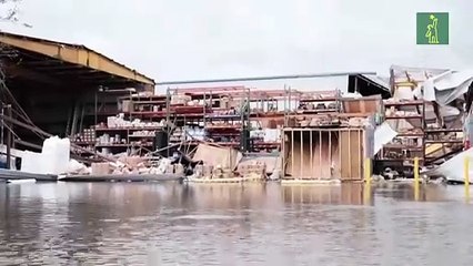 Ida se degrada a depresión tropical sobre el estado sureño de Misisipi