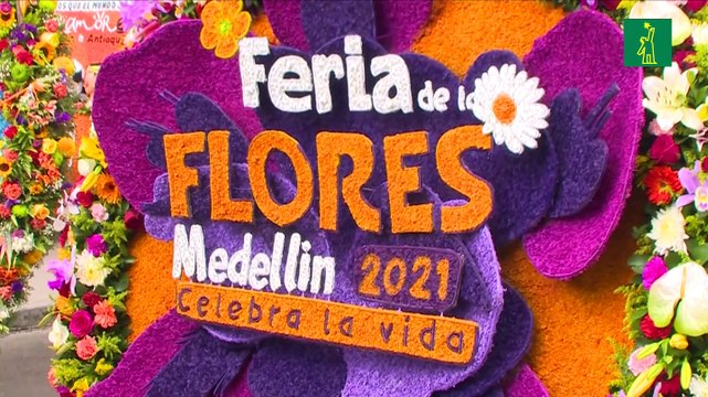 Vuelve el desfile de silleteros en Medellín tras pausa por pandemia