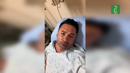 Óscar De la Hoya anuncia que tiene covid y cancela su vuelta a la competición