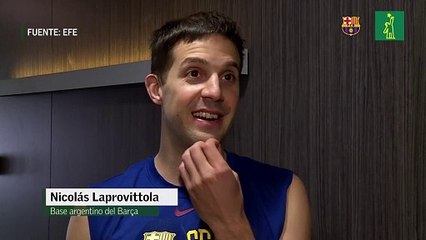 Laprovittola dice que jugar en el Barça es "un paso importante" en su carrera