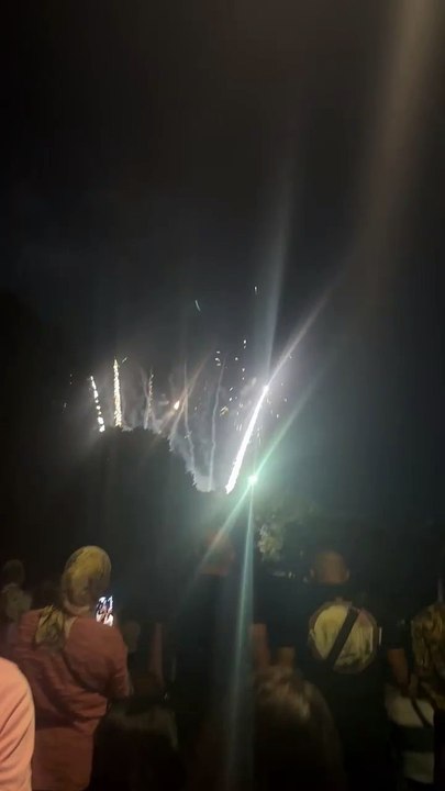 Le Feu d’artifice du 14 juillet 2023  Grenoble #14juillet #fetenational #france #feuxdartifice  (3)