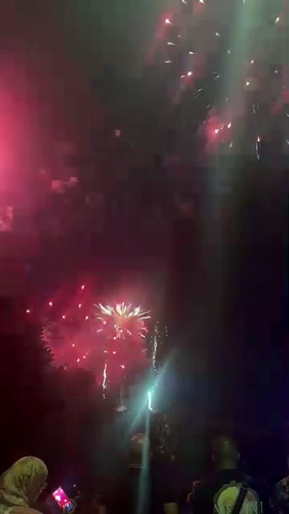 Le Feu d’artifice du 14 juillet 2023  Grenoble #14juillet #fetenational #france #feuxdartifice  (19)