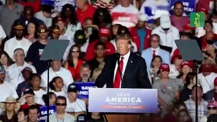 Mitin de Trump en Alabama ante miles de seguidores
