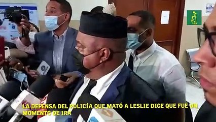La defensa del Policía que mató a Leslie dice que fue por un momento de Ira
