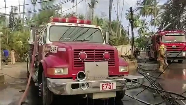 Varios locales turísticos se incendian en Las Terrenas