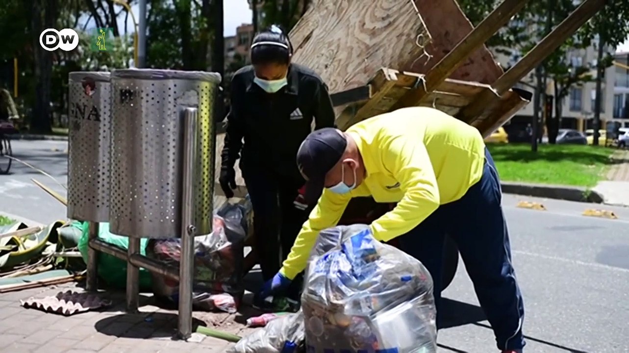 Venezolanos en Colombia: reciclar basura para sobrevivir