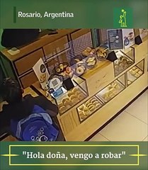 QUE COSAS! - "Hola doña, vengo a robar"