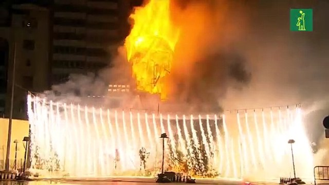 Valencia quema por fin sus Fallas de la pandemia y sueña ya con marzo de 2022