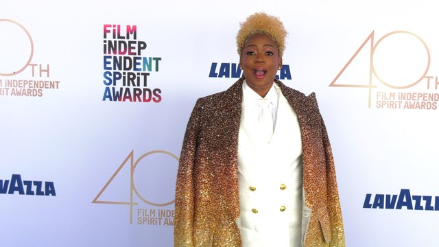 Aunjanue Ellis-Taylor 2025 Film Independent Spirit Awards Blue Carpet Arrivals