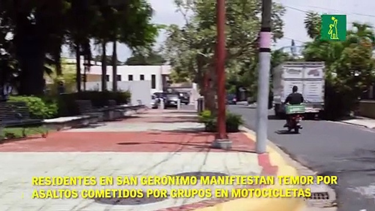 Residentes en San Gerónimo manifiestan temor por asaltos cometidos por grupos en motocicletas