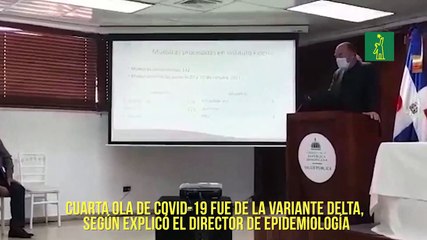 Cuarta ola de COVID-19 fue de la variante Delta, según explicó el director de Epidemiología