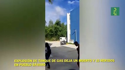 Explosión de tanque de gas deja un muerto y 15 heridos en Pueblo Bavaro