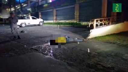 Matan a un hombre y una mujer en parqueo de plaza comercial de Pantoja en SDO