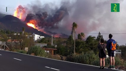 Sin cambios en la erupción, algunos vecinos podrán regresar a recoger enseres