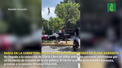 Rabia en la carretera: pelea entre dos conductores en plena Sarasota