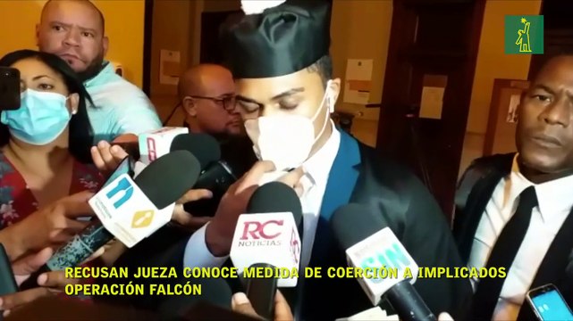 Recusan jueza conoce medida de coerción a implicados Operación Falcón