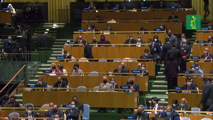 Biden dice en la ONU que no quiere una "Guerra Fría" con China