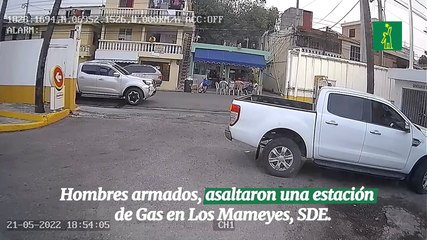 Hombres armados, asaltaron una estación de Gas en Los Mameyes, SDE.