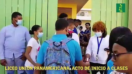 Liceo Panamericano, acto de inicio a clases