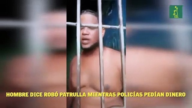 Hombre dice robó patrulla mientras policías estaban ocupados pidiéndole a la gente