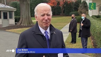 Biden amenaza a Putin con sanciones sin precedentes si ataca a Ucrania