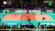 Gaila González se destaca en la Liga Femenina de Voleibol