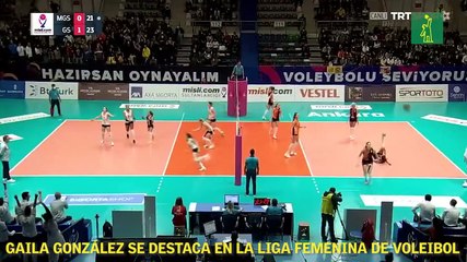 Gaila González se destaca en la Liga Femenina de Voleibol