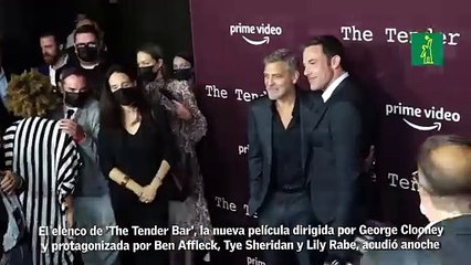 George Clooney y Ben Affleck acuden al estreno de 'The Tender Bar'