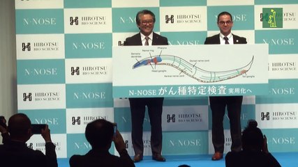 Una compañía japonesa utiliza gusanos diminutos para detectar el cáncer