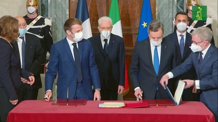 Italia y Francia firman tratado de cooperación considerado “histórico”
