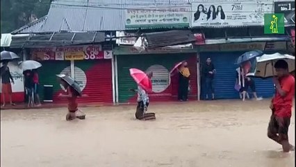 Lluvias torrenciales en India y Bangladesh dejan decenas de muertos