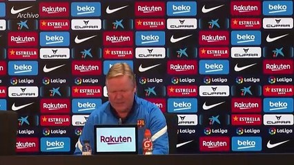 El Barcelona destituye a su entrenador Ronald Koeman