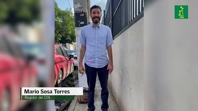 Regidor del DN denuncia construcción de aceras de Obras Públicas viola normativas